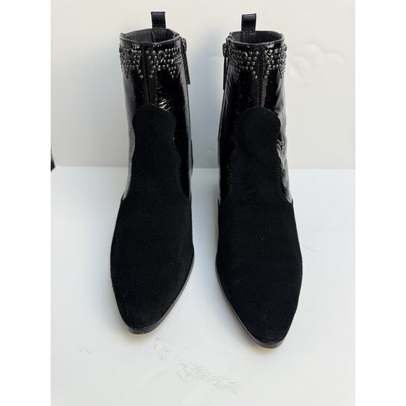 Donald J Pliner Jessiespol Western Couture Collection Ankle Boots Leather 7.5 - Picture 11 of 13